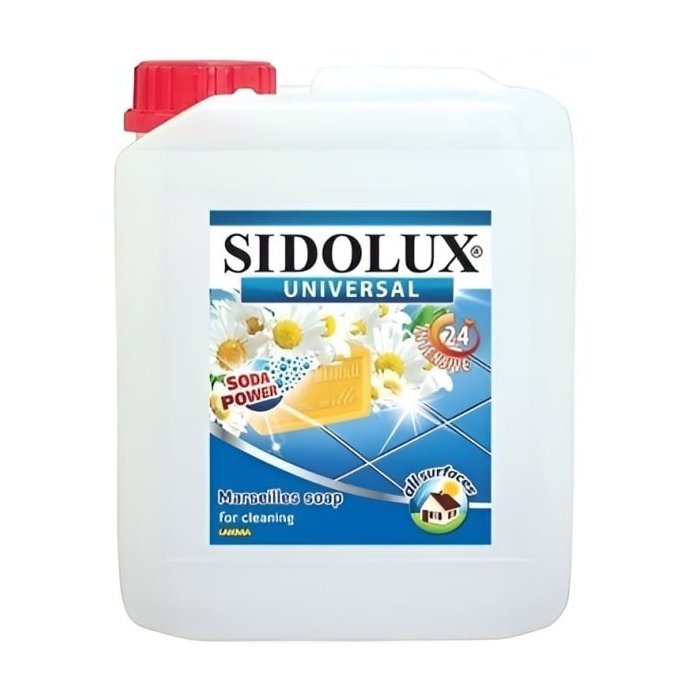 Sidolux  5L mars.mydlo /biele